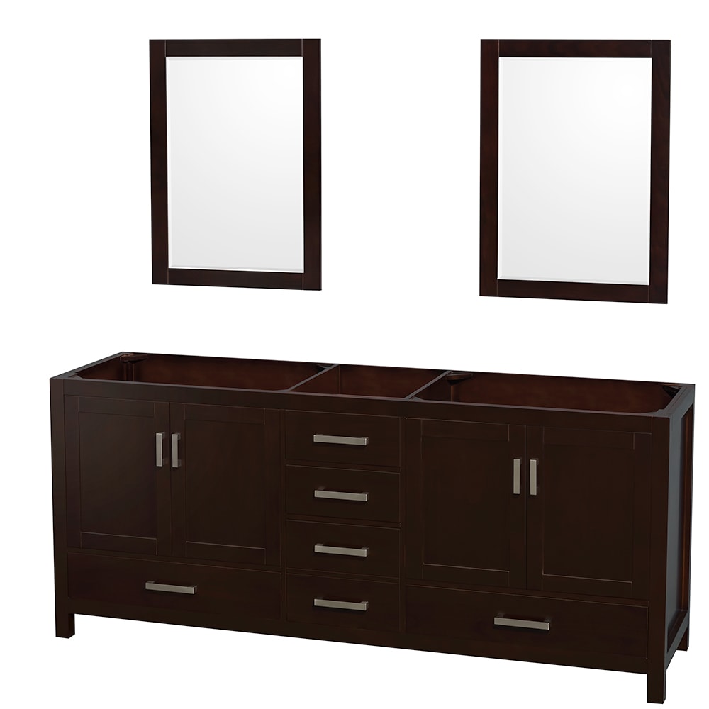Sheffield Double Bathroom Vanity - 78.5W x 35H x 21.5D