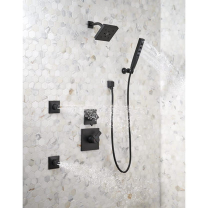 Universal Showering 1.75 GPM Multi Function Hand Shower Package with Touch-Clean and H2OkineticÂ® Technologies - Includes Hose and Mounting Bracket