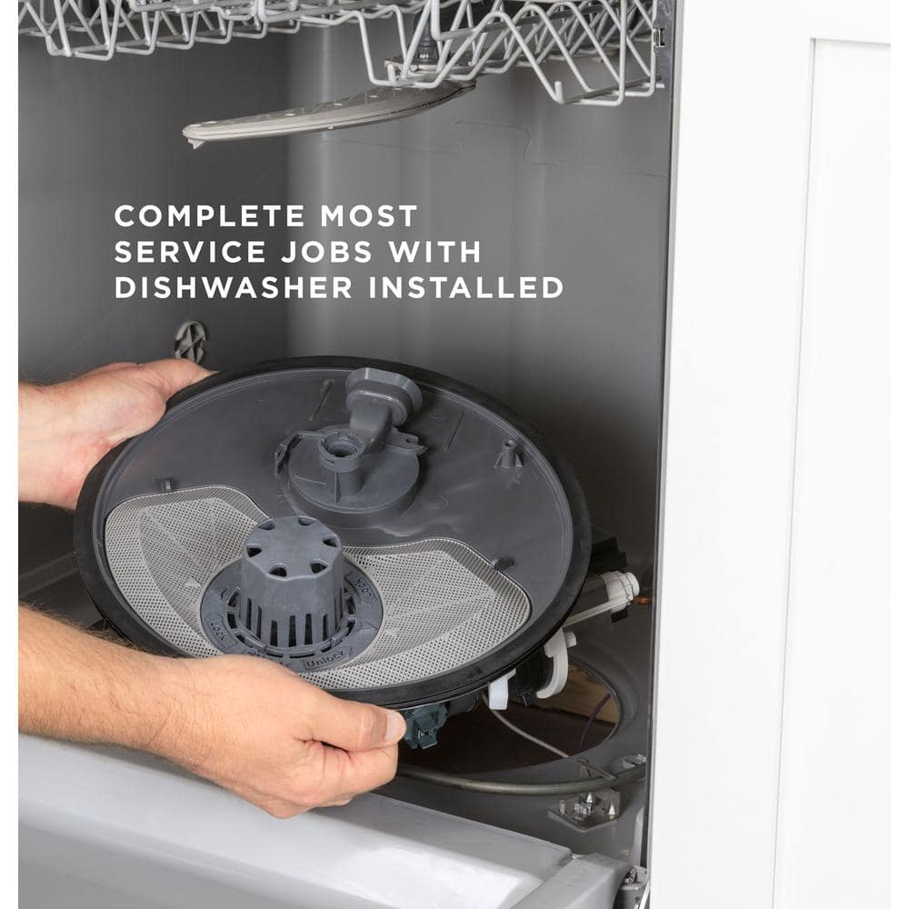 GE Dishwasher With Front Control Ss