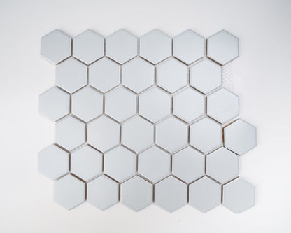 2x2 Grey Hexagon