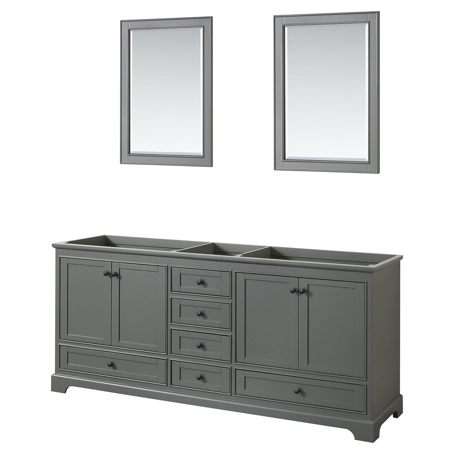 Deborah Double Bathroom Vanity - 79W x 34.25H x 21.63D