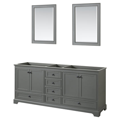 Deborah Double Bathroom Vanity - 79W x 34.25H x 21.63D