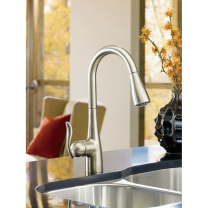 Arbor Single Handle Pulldown Spray Kitchen Faucet with Reflex Technology