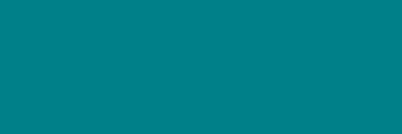 Color Wheel Linear Ocean Blue Rectangle 4X16 Glossy