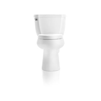 Purefresh Elongated Closed Front Toilet Seat with Purefresh Air Filtering, Night Light, and Quiet-Close Technology