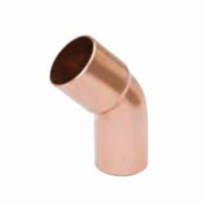 Street 45 deg Elbow, 3/4 in, Fitting x C, Copper