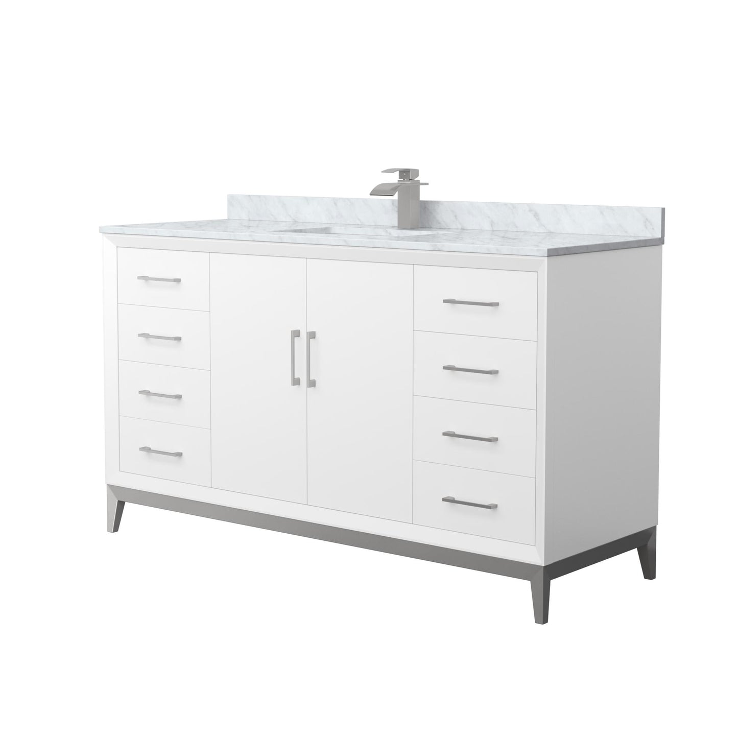 Amici Single Bathroom Vanity - 60W x 35.25H x 22D