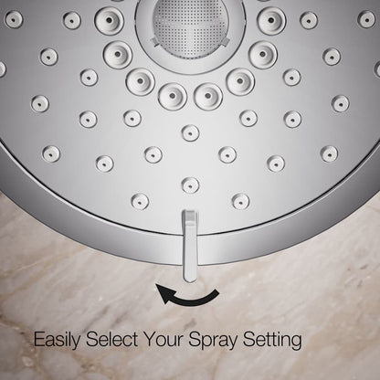 Forte 2.5 GPM Multi Function Shower Head