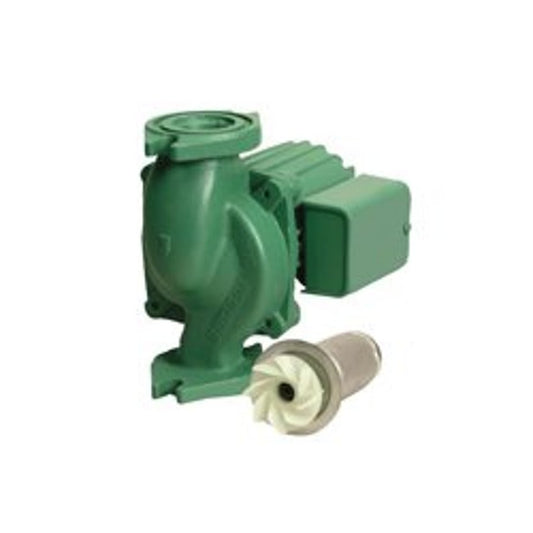 0010 Inline Pump, 1/8 hp, 120 VAC, 1 ph, ODP, Cast Iron