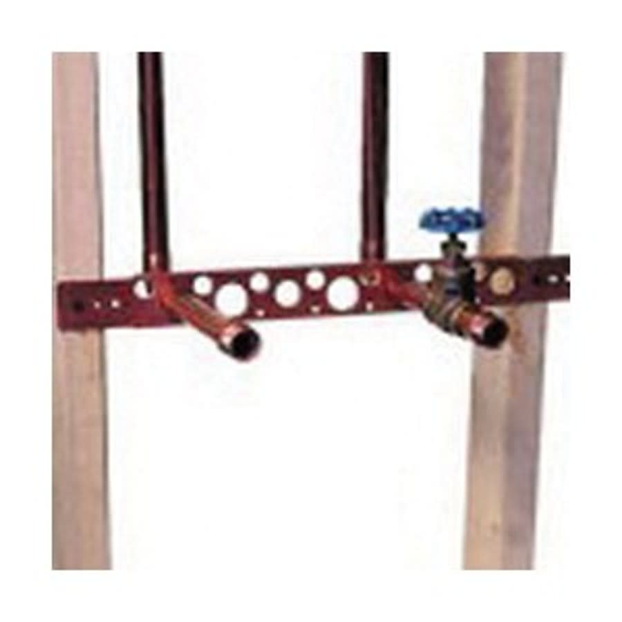 Flat Bracket, 1/2 to 1 in Hole, 25 lb, Cold Rolled Steel, Copper-Bonded™ Domestic