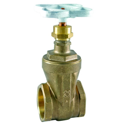 113 Non-Rising Stem Gate Valve, 1-1/4 in, FNPT, Bronze