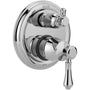 Cassidy 14 Series Pressure Balanced Valve Trim with Integrated 3 Function Diverter for Two Shower Applications - Less Rough-In