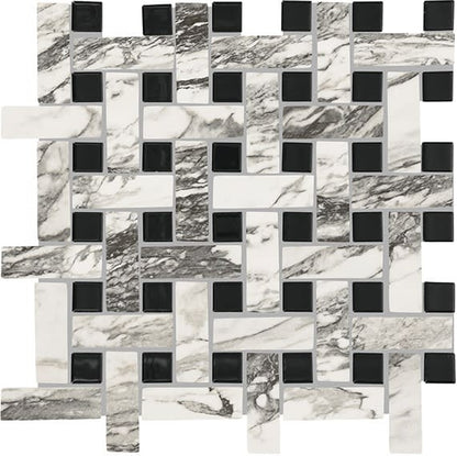 Divinium Calypso Basketweave 1X3 Matte