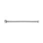 Flexible Water Supply, 3/8 x 7/8 in, Comp x Ballcock, 12 in L, Stainless Steel