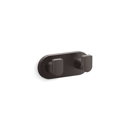 Composed Double Robe Hook Rack