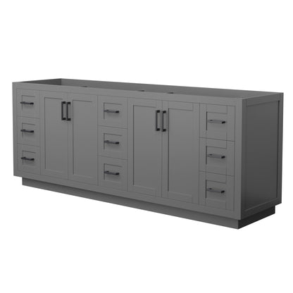 Miranda Double Bathroom Vanity - 83.25W x 33H x 21.75D