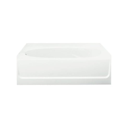 Ensemble™ Alcove Tub, ADA, 60 x 42 x 16 in, Left Hand Drain, White