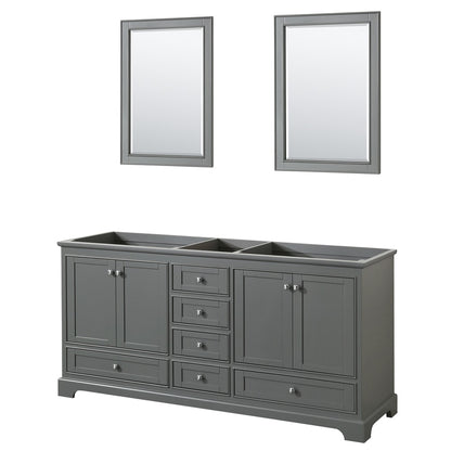 Deborah Double Bathroom Vanity - 71W x 34.25H x 21.5D