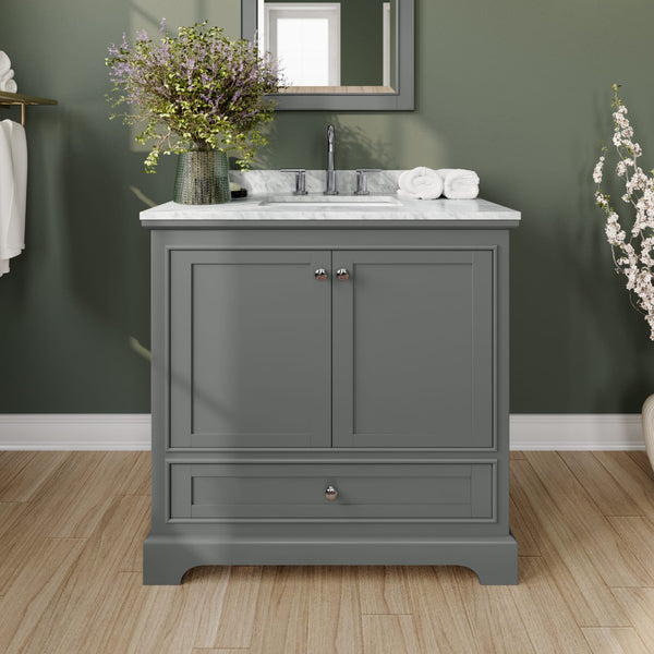 Deborah Single Bathroom Vanity - 36W x 35H x 22D