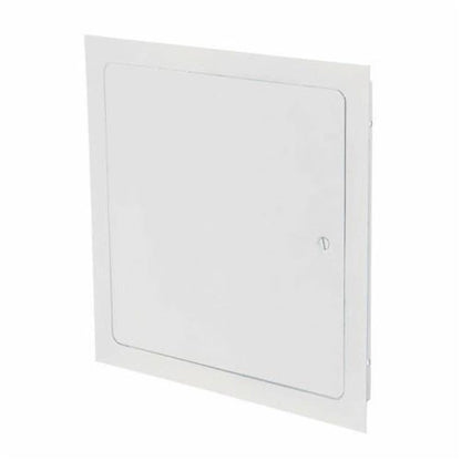 Drywall Access Door, Screw Driver Lock, 24 x 24 in, Galvanized Steel, 16 ga, Primer Coated