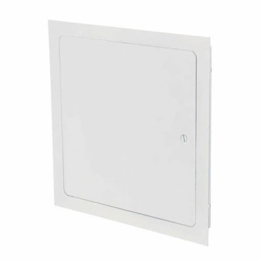 Drywall Access Door, Screw Driver Lock, 24 x 24 in, Galvanized Steel, 16 ga, Primer Coated