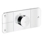 Axor One Thermostatic Valve Trim with 3 Select Functions Less Rough In - Engineered in Germany, Limited Lifetime Warranty
