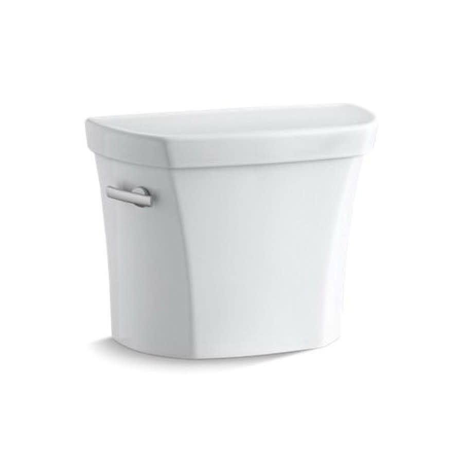 Wellworth® Toilet Tank, Bowl Mount, 12 in Rough, Left Hand Lever, 1.6 gpf, White