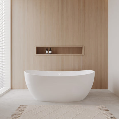 Rebecca Freestanding Bathtub - 60W x 23H x 32D