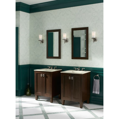 Verdera 15" x 30" Medicine Cabinet with Slow-Close Hinges, Integral Magnifying Mirror and Three Adjustable Shelves