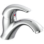 TECK® Single Hole Lavatory Faucet, ADA, 1 Handle, 1-Hole, 0.5 gpm, Chrome