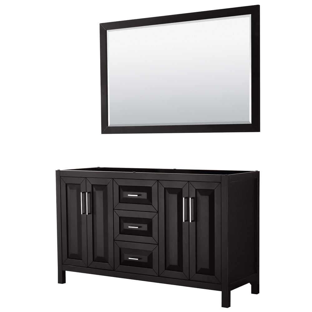 Daria Double Bathroom Vanity - 59W x 35H x 21.5D