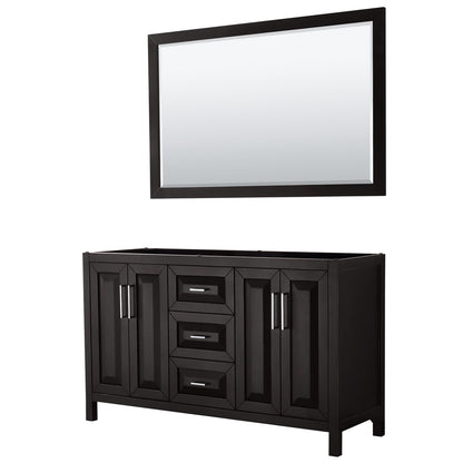 Daria Double Bathroom Vanity - 59W x 35H x 21.5D