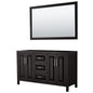 Daria Double Bathroom Vanity - 59W x 35H x 21.5D