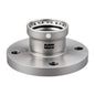 Flat Face Flange, 4 in, Press, 9 in OD, 8 Bolt Holes, 150 lb, Carbon Steel