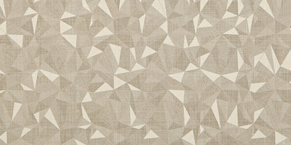Fabric Art Natural Prism Rectangle, Modern Kaleidoscope 12X24 Matte