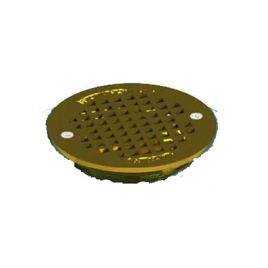 5375 Floor Drain Top, 5 in, Round, Nickel Bronze