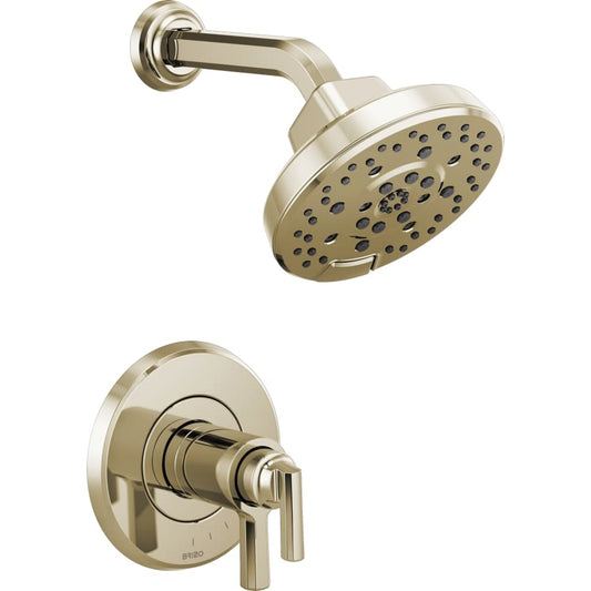 Levoir Thermostatic Shower Only with Multi Function Shower Head with H2Okinetic Technology - Less Rough In