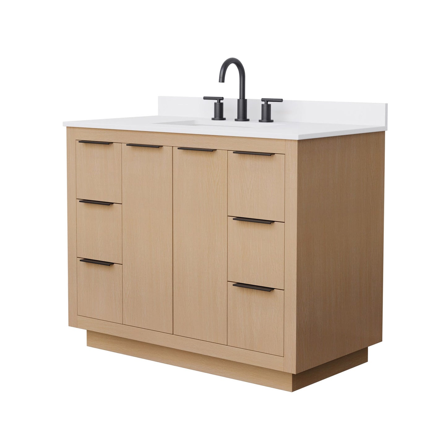 Maroni Single Bathroom Vanity - 42W x 33.75H x 22D