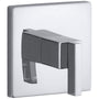 Single Handle Volume Control Trim Only with Metal Lever Handle from the Loure Collection