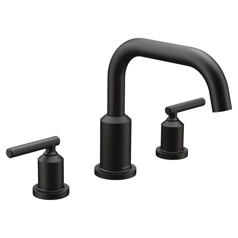 Gibson™ Tub Faucet Trim, ADA, Deck Mount, Matte Black