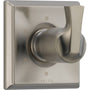 Dryden Six Function Diverter Valve Trim Less Rough-In Valve - Three Independent Positions, Three Shared Positions