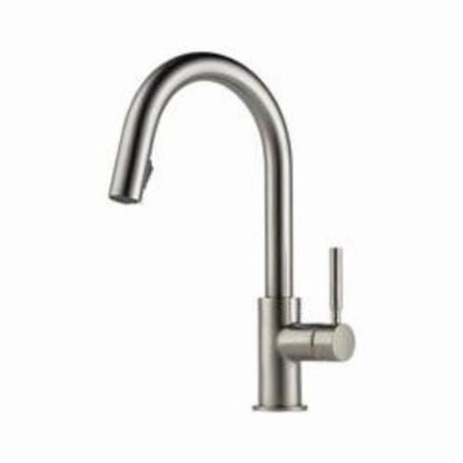 Solna® Kitchen Faucet, Deck Mount, ADA, 1 Lever Handle, 1-Hole, Stainless