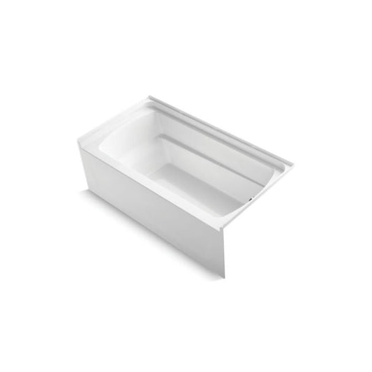 Ensemble™ Alcove Tub, ADA, 60 x 32-1/8 x 18 in, Right Hand Drain, White