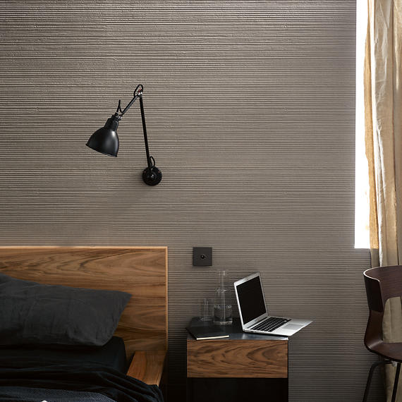 Materika Fango Rectangle, Wave 16X48 Textured
