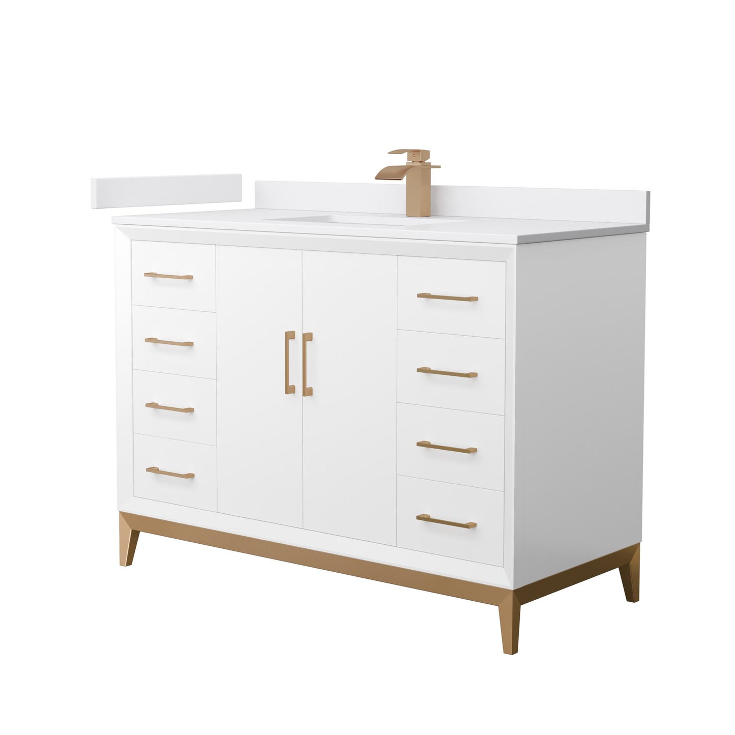 Amici Single Bathroom Vanity - 48W x 35.25H x 22D