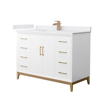 Amici Single Bathroom Vanity - 48W x 35.25H x 22D