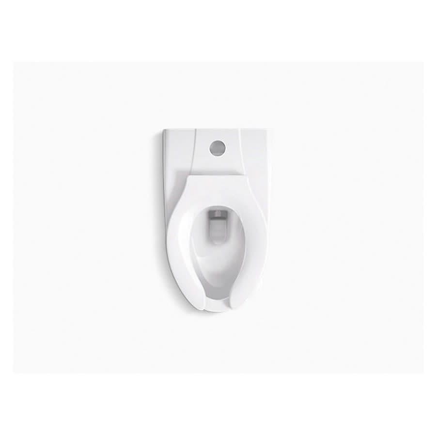 Kingston™ Ultra Toilet Bowl, Wall Mount, ADA, Elongated, Flushometer, White