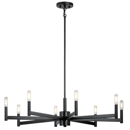 Erzo 8 Light 36" Wide Candle Style Chandelier