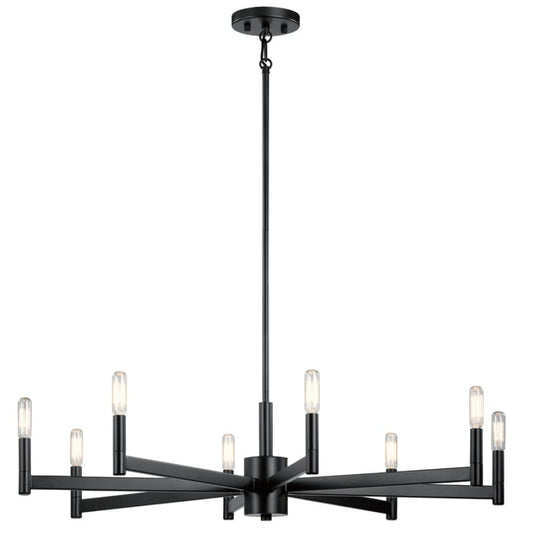 Erzo 8 Light 36" Wide Candle Style Chandelier