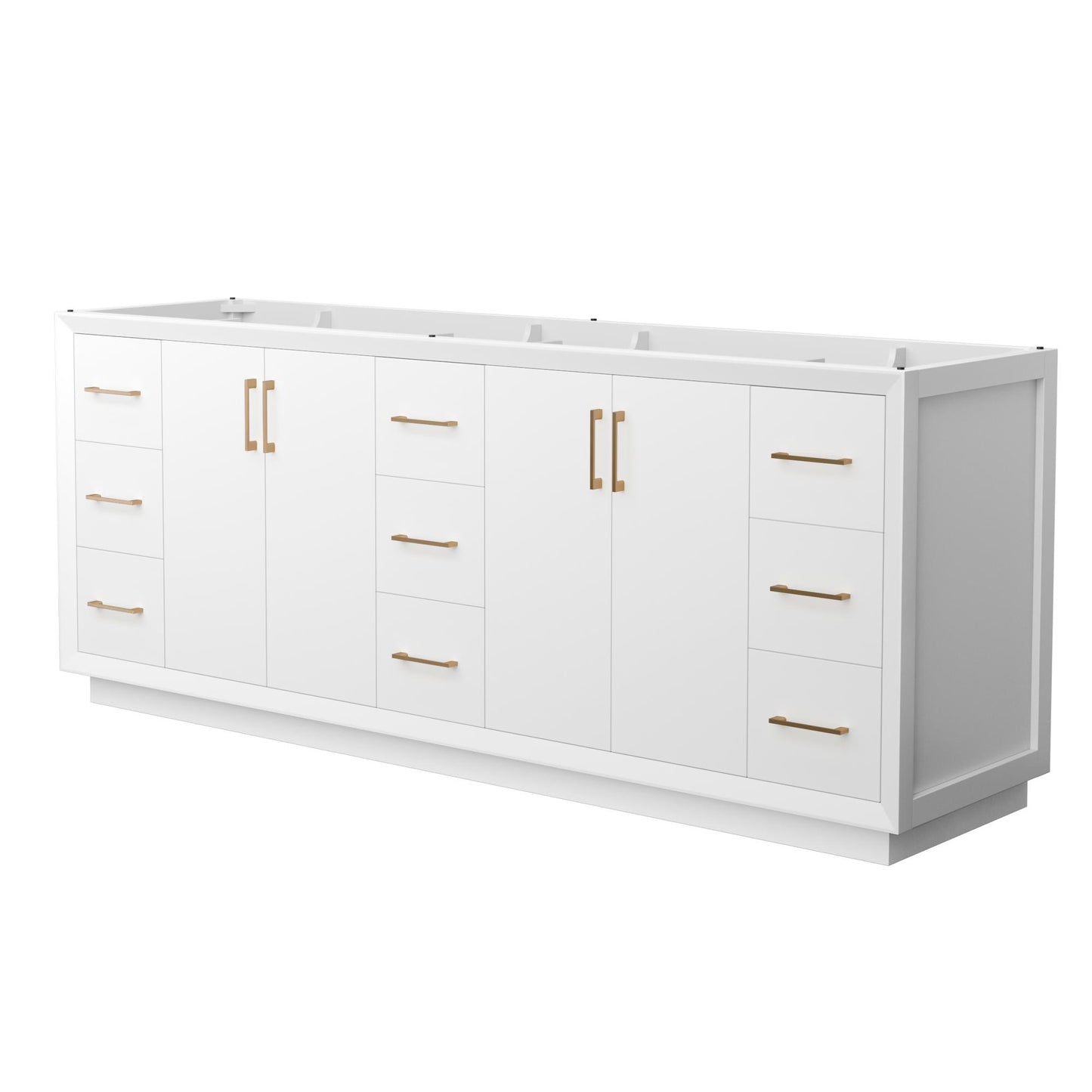 Strada Double Bathroom Vanity - 83.25W x 34.25H x 21.75D